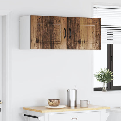 vidaXL Dishwasher Panel Kalmar 2 pcs Old Wood 50 x 31 x 40 cm