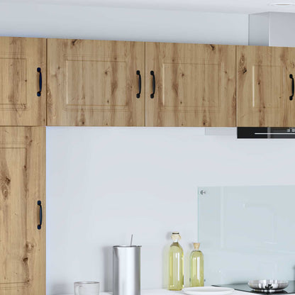 vidaXL Dishwasher Panel Kalmar 2 pcs Artisan Oak Engineered Wood