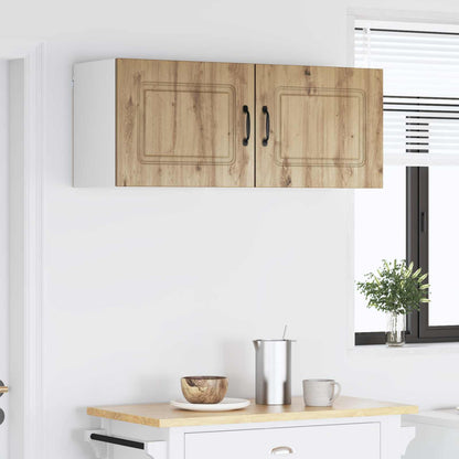 vidaXL Dishwasher Panel Kalmar 2 pcs Artisan Oak Engineered Wood