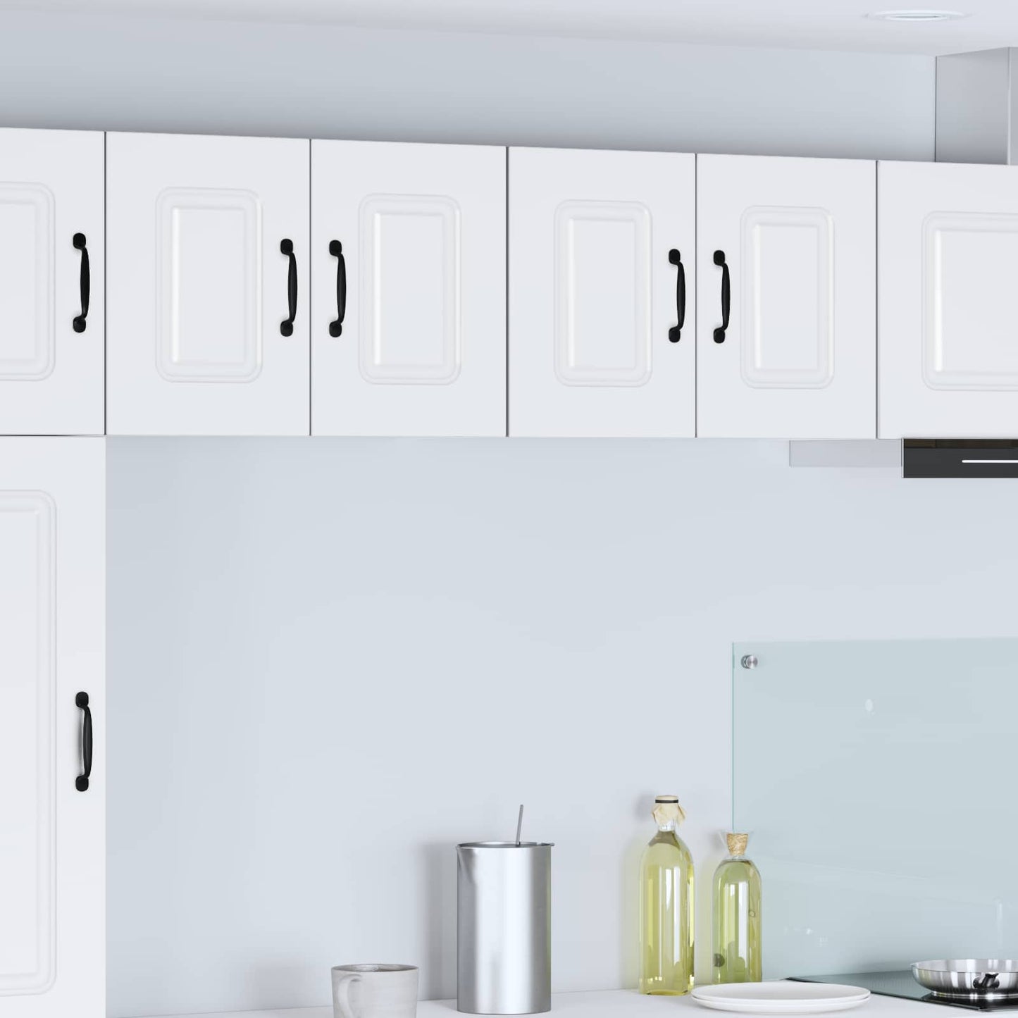 vidaXL Dishwasher Panel Kalmar White 60 x 31 x 40 cm Engineered Wood