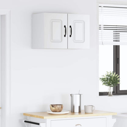 vidaXL Dishwasher Panel Kalmar White 60 x 31 x 40 cm Engineered Wood