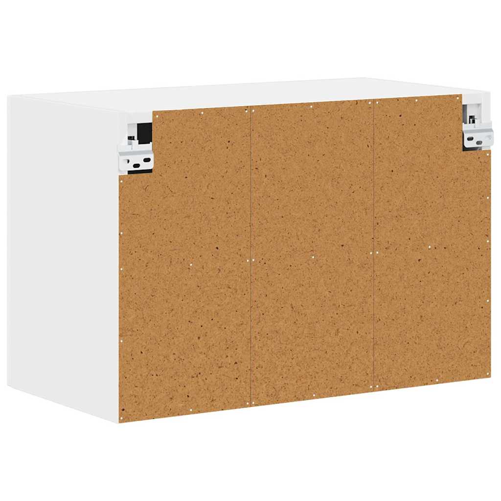 vidaXL Dishwasher Panel Kalmar White 60 x 31 x 40 cm Engineered Wood