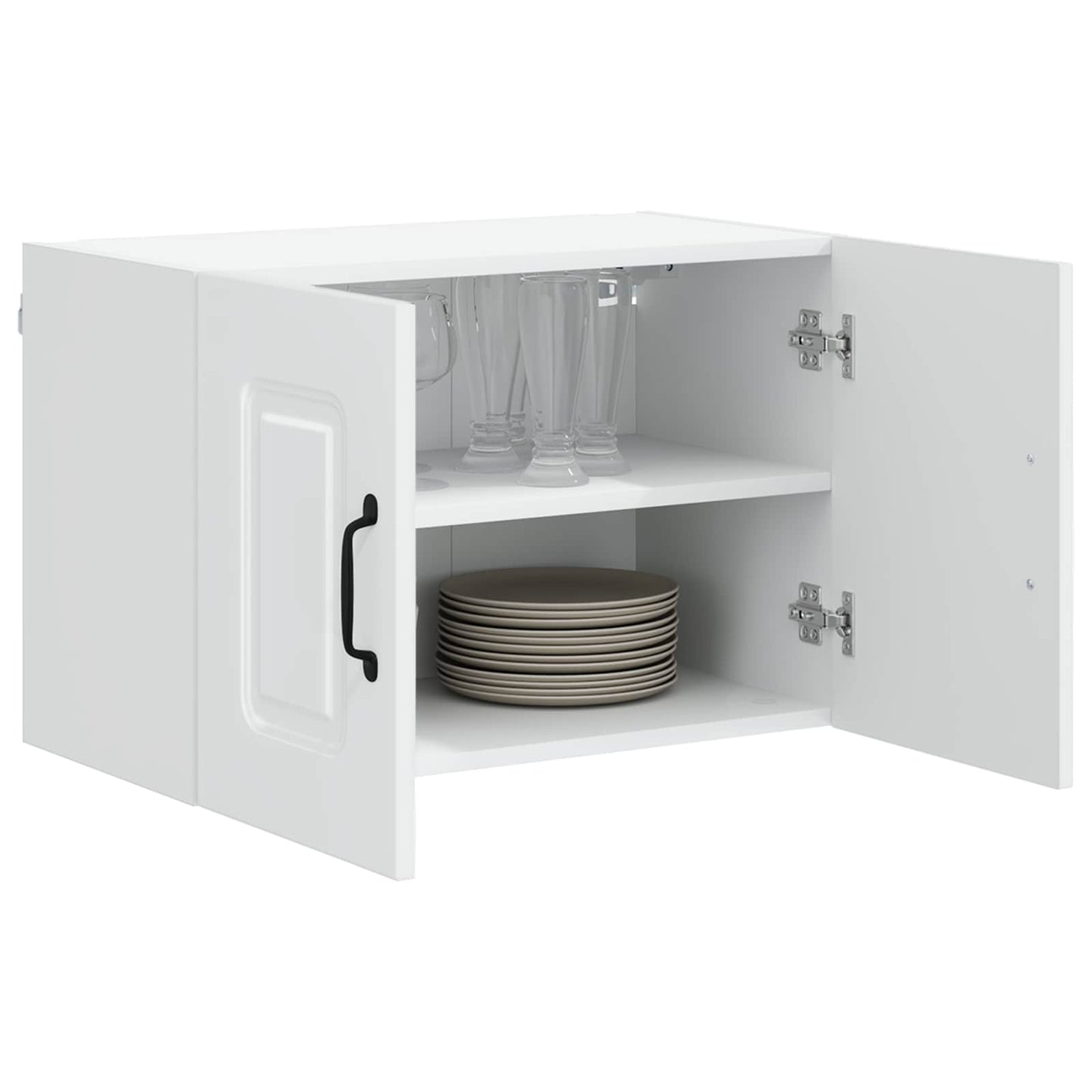 vidaXL Dishwasher Panel Kalmar White 60 x 31 x 40 cm Engineered Wood