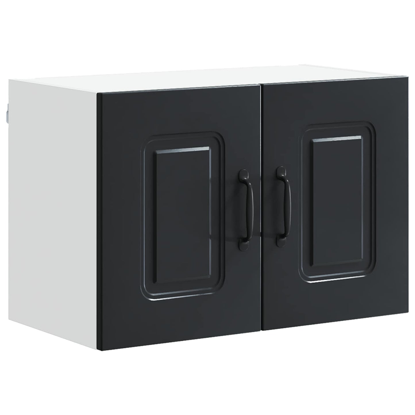 vidaXL Dishwasher Panel Kalmar Black 60 x 31 x 40 cm Engineered Wood