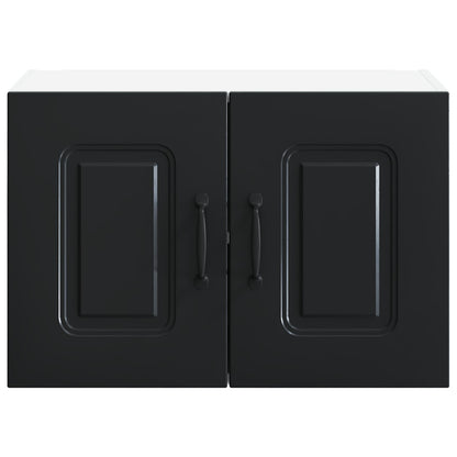 vidaXL Dishwasher Panel Kalmar Black 60 x 31 x 40 cm Engineered Wood