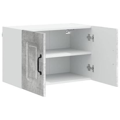 vidaXL Dishwasher Panel Kalmar 2 pcs Concrete Grey 60 x 31 x 40 cm