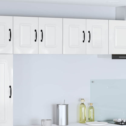 vidaXL Dishwasher Panel Kalmar High Gloss White 60 x 31 x 40 cm