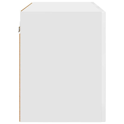 vidaXL Dishwasher Panel Kalmar High Gloss White 60 x 31 x 40 cm