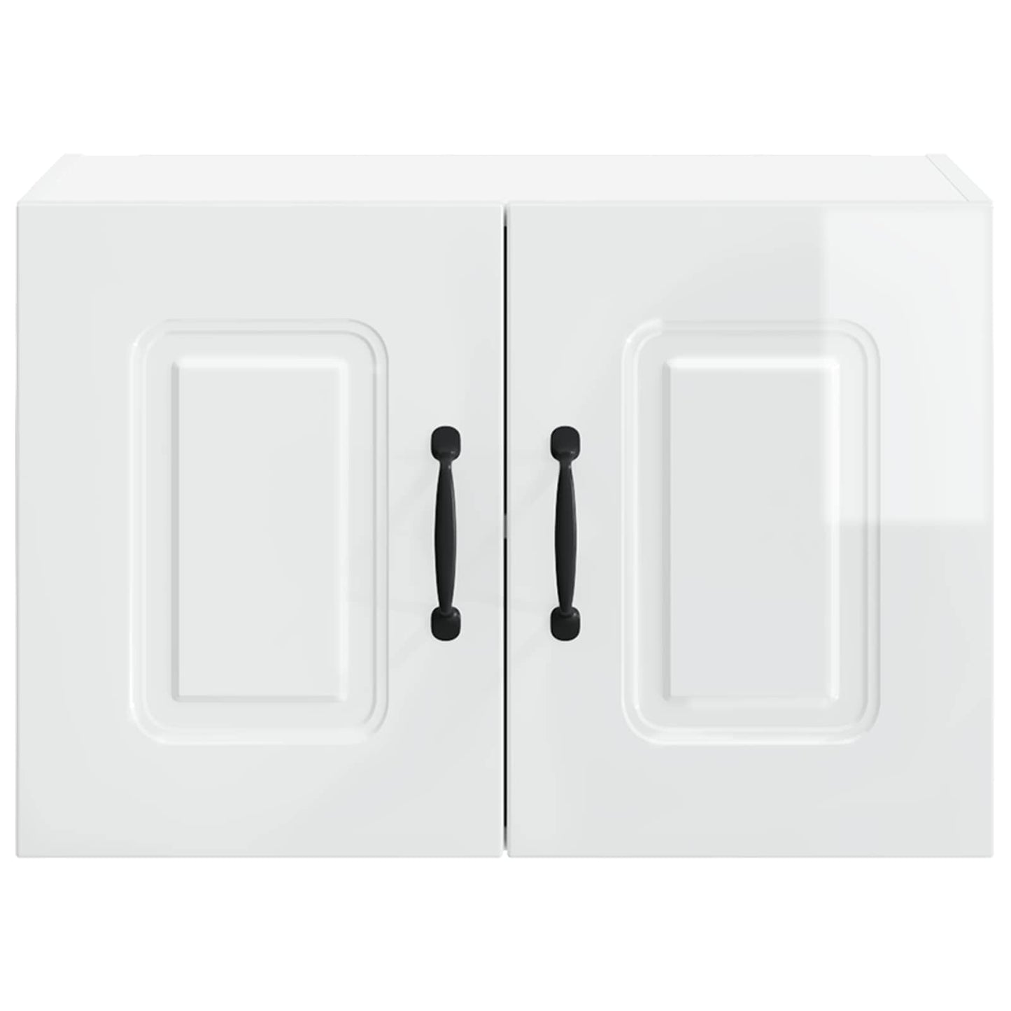 vidaXL Dishwasher Panel Kalmar 2 pcs High Gloss White 60 x 31 x 40 cm