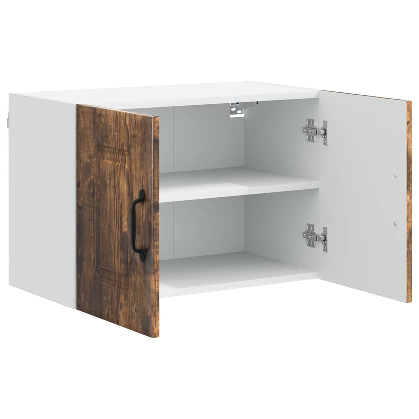 vidaXL Dishwasher Panel Kalmar 2 pcs Smoked Oak 60 x 31 x 40 cm
