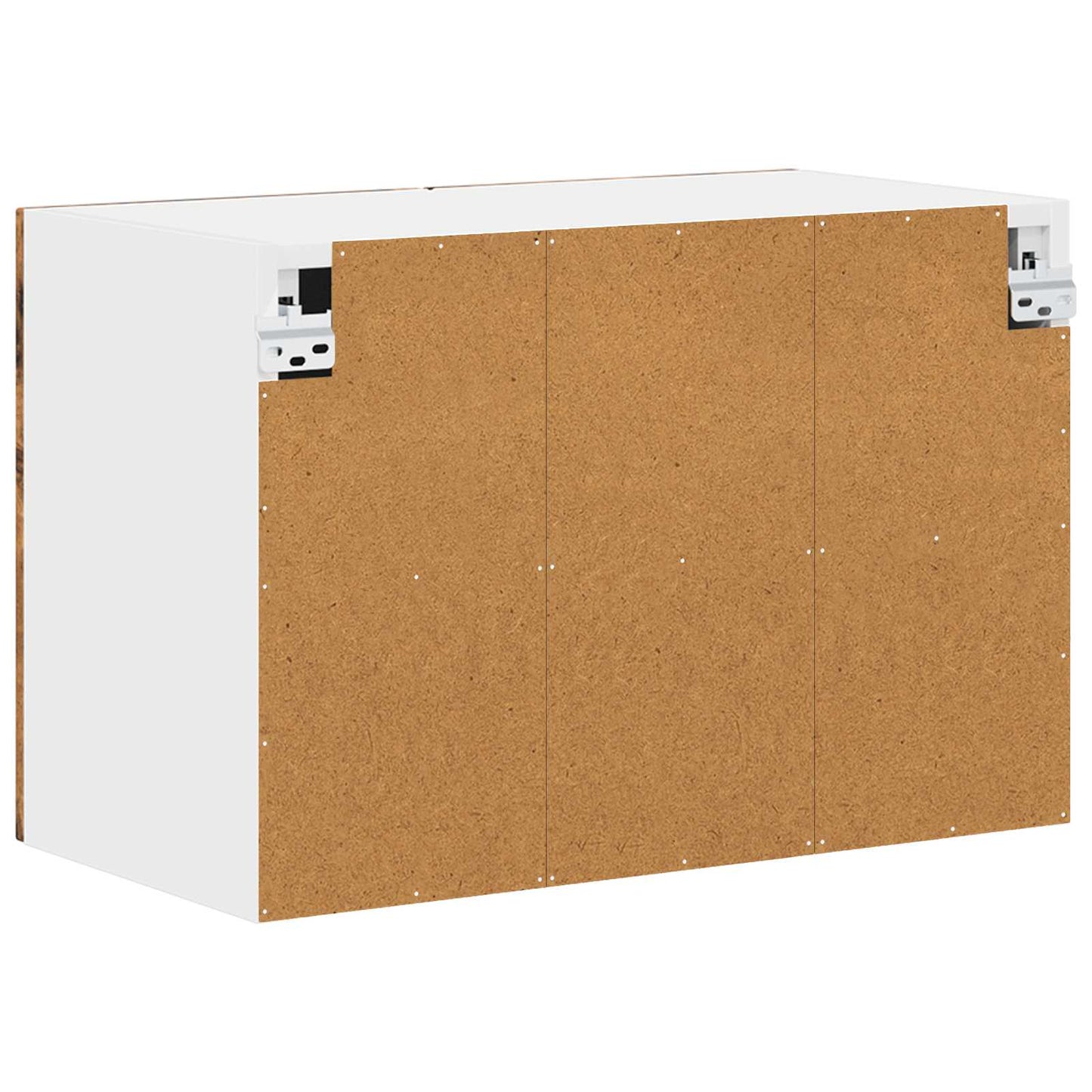 vidaXL Dishwasher Panel Kalmar 2 pcs Smoked Oak 60 x 31 x 40 cm
