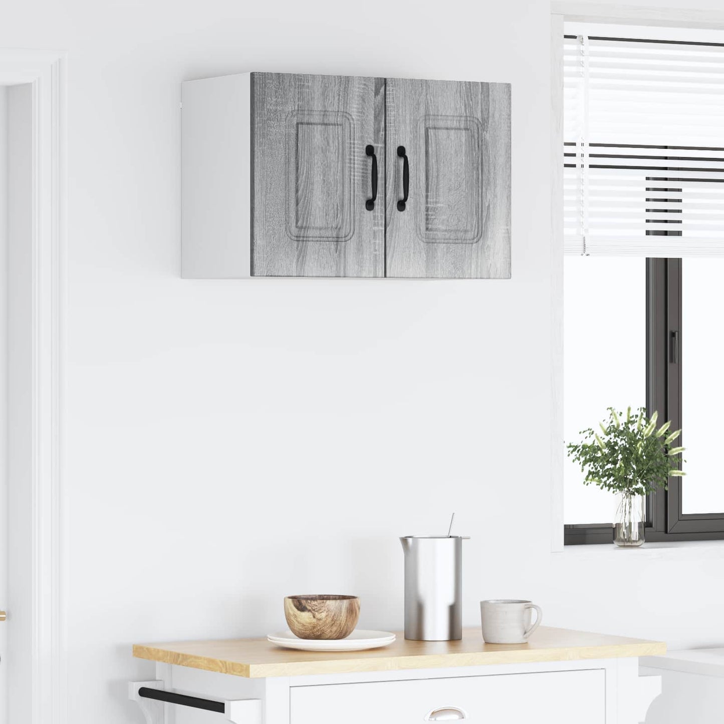 vidaXL Dishwasher Panel Kalmar Grey Sonoma 60 x 31 x 40 cm
