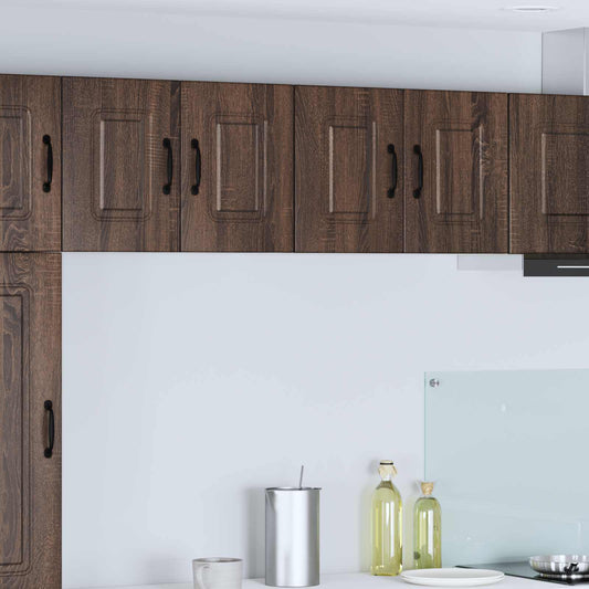 vidaXL Dishwasher Panel Kalmar Brown Oak 60 x 31 x 40 cm