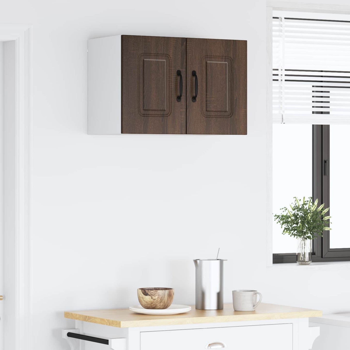 vidaXL Dishwasher Panel Kalmar Brown Oak 60 x 31 x 40 cm