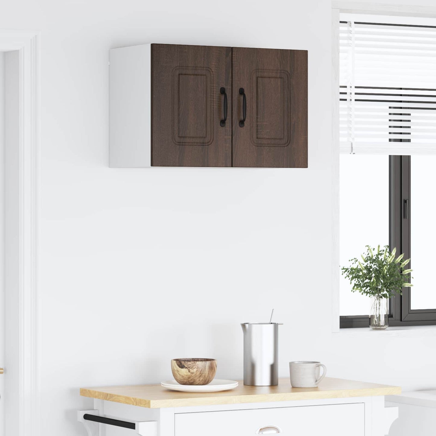 vidaXL Dishwasher Panel Kalmar Brown Oak 60 x 31 x 40 cm
