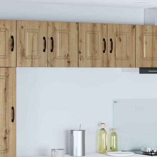 vidaXL Dishwasher Panel Kalmar 2 pcs Artisan Oak 60 x 31 x 40 cm