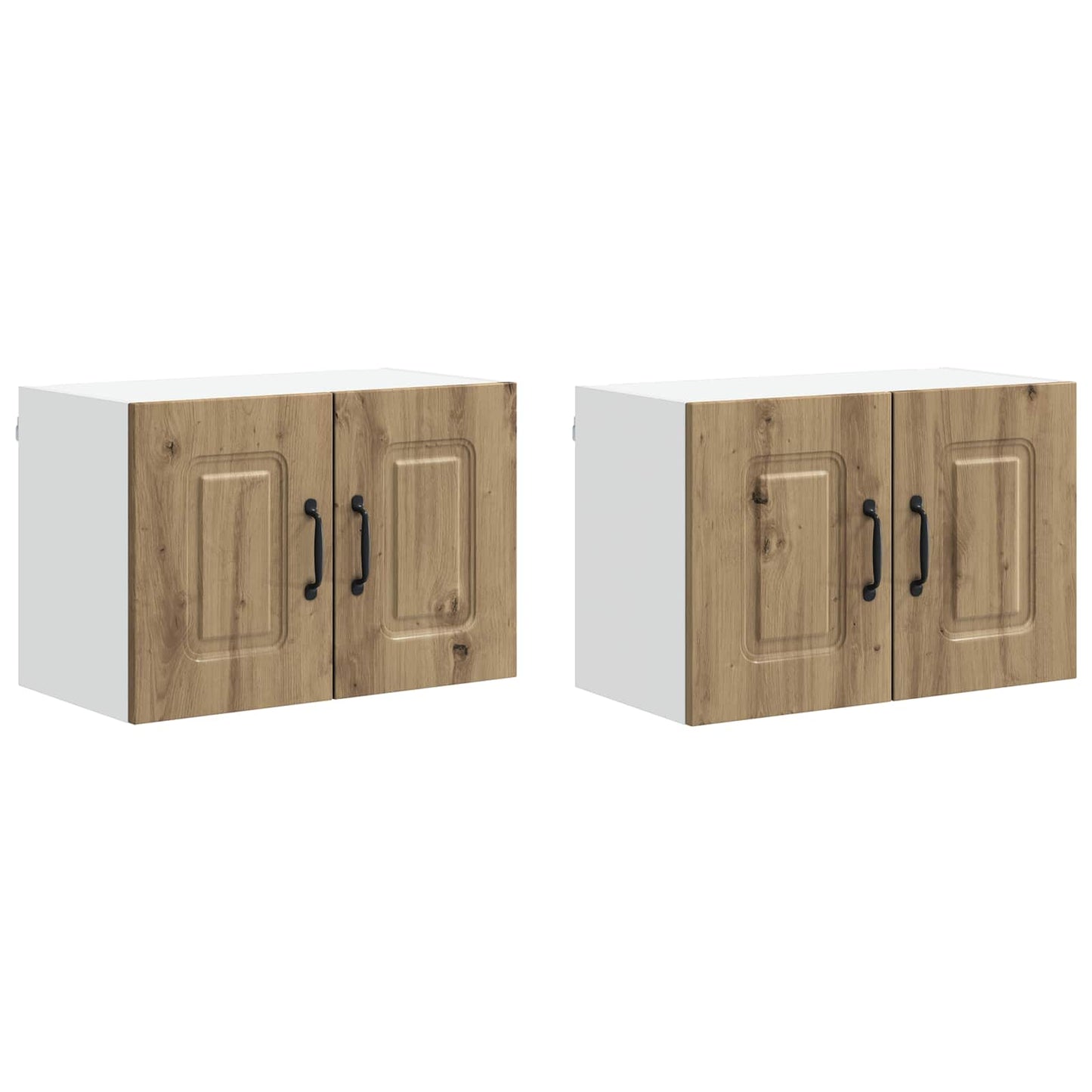 vidaXL Dishwasher Panel Kalmar 2 pcs Artisan Oak Engineered Wood