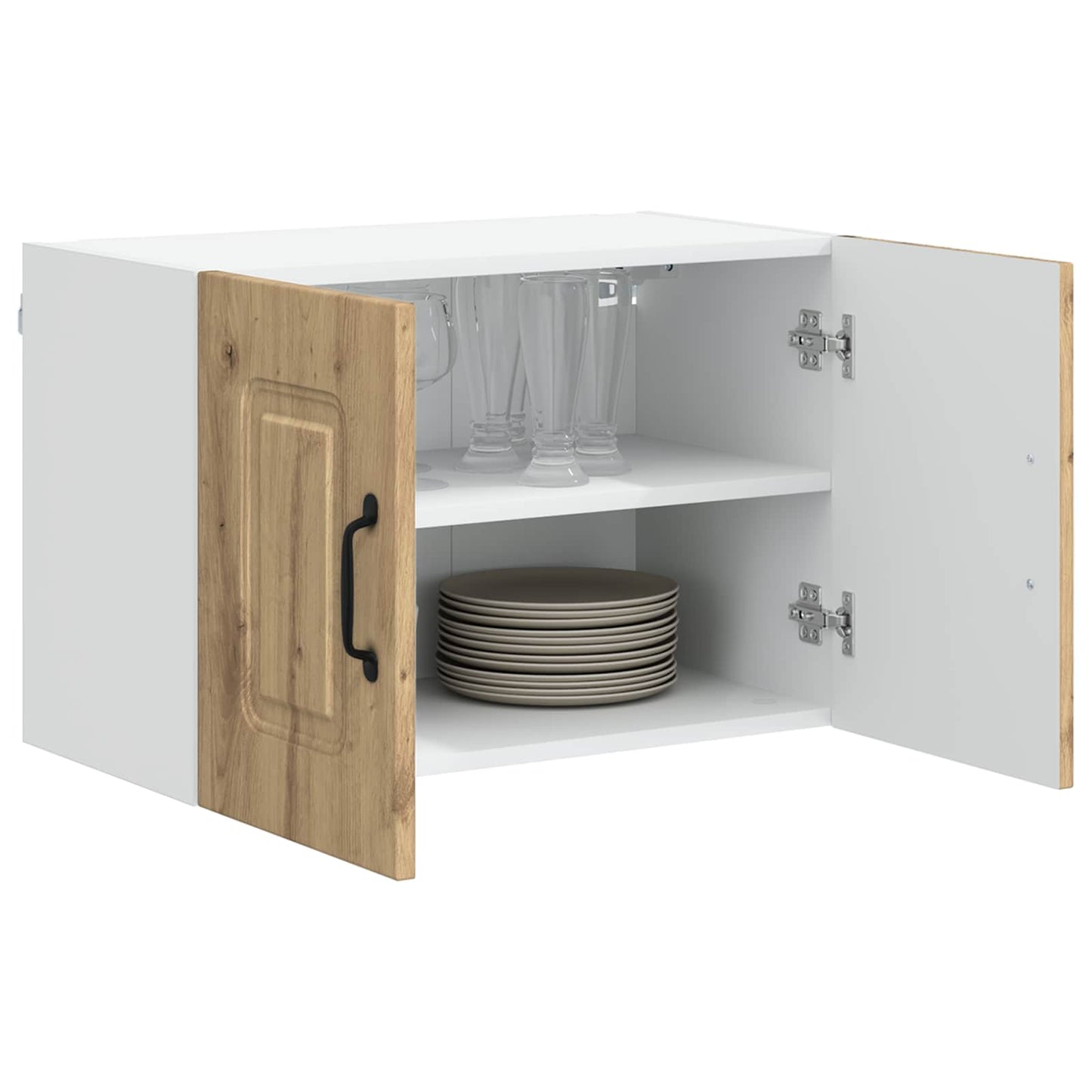 vidaXL Dishwasher Panel Kalmar 2 pcs Artisan Oak Engineered Wood