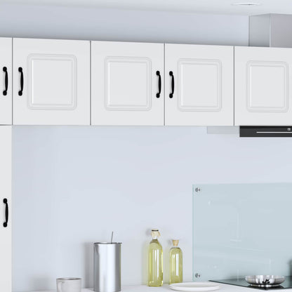 vidaXL Dishwasher Panel Kalmar White 80 x 31 x 40 cm Engineered Wood
