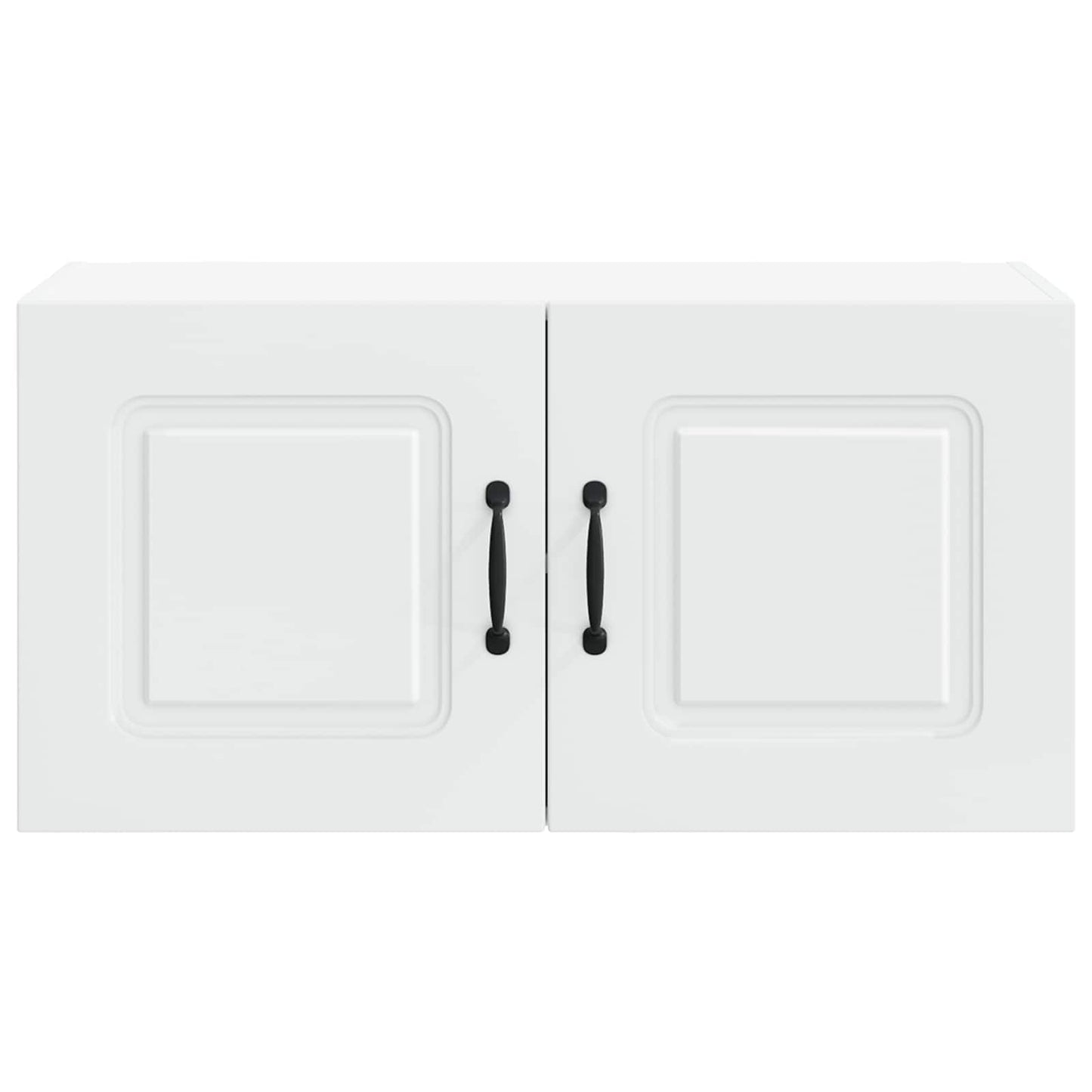 vidaXL Dishwasher Panel Kalmar White 80 x 31 x 40 cm Engineered Wood
