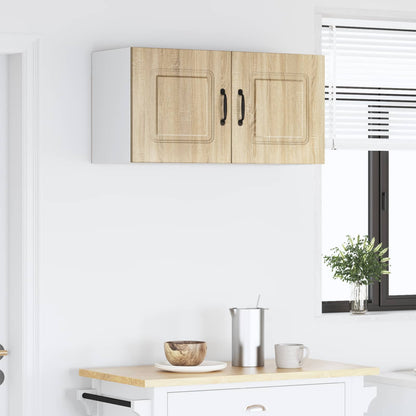 vidaXL Dishwasher Panel Kalmar Sonoma Oak 80 x 31 x 40 cm