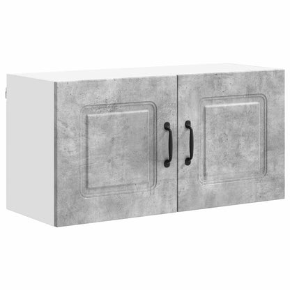 vidaXL Dishwasher Panel Kalmar Concrete Grey 80 x 31 x 40 cm