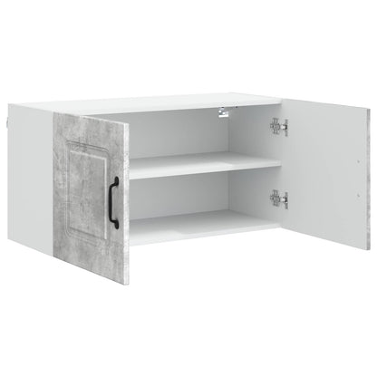 vidaXL Dishwasher Panel Kalmar Concrete Grey 80 x 31 x 40 cm