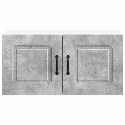vidaXL Dishwasher Panel Kalmar Concrete Grey 80 x 31 x 40 cm