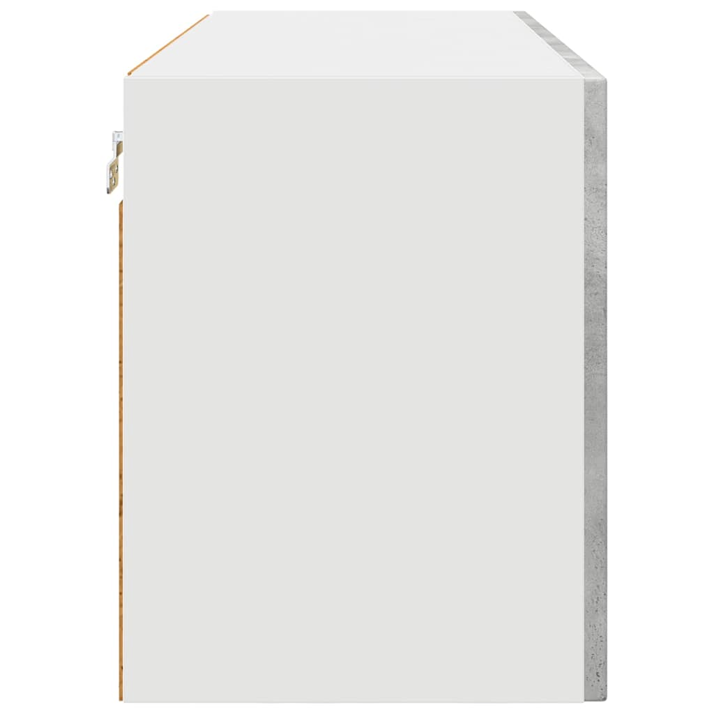 vidaXL Dishwasher Panel Kalmar Concrete Grey 80 x 31 x 40 cm