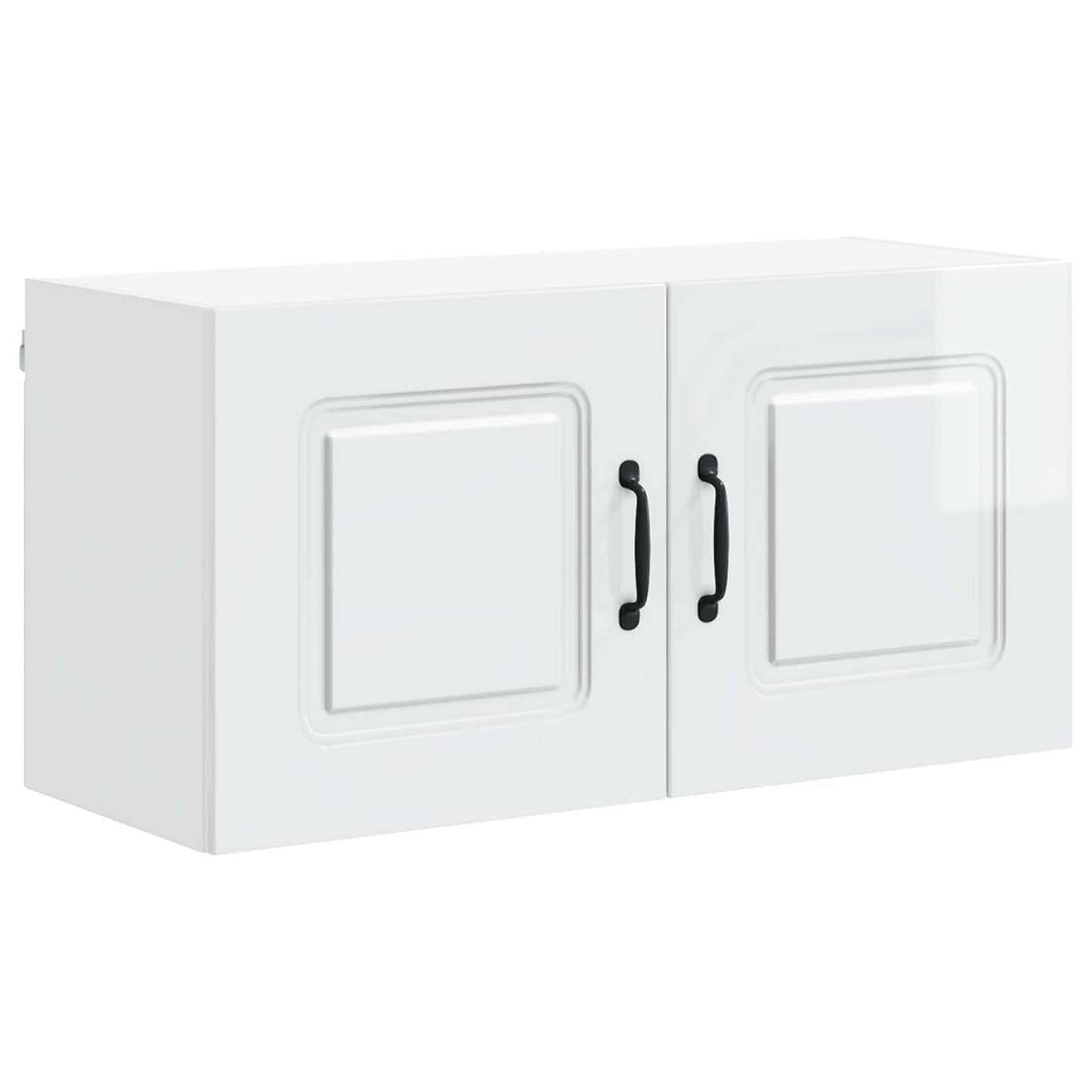 vidaXL Dishwasher Panel Kalmar High Gloss White 80 x 31 x 40 cm
