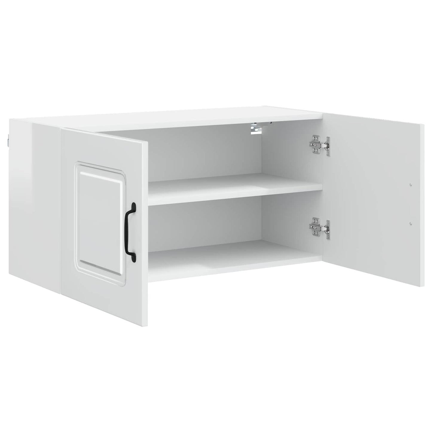 vidaXL Dishwasher Panel Kalmar High Gloss White 80 x 31 x 40 cm