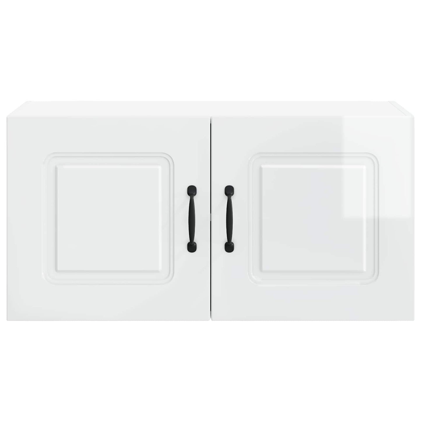 vidaXL Dishwasher Panel Kalmar High Gloss White 80 x 31 x 40 cm