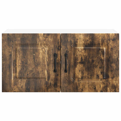 vidaXL Dishwasher Panel Kalmar Smoked Oak 80 x 31 x 40 cm