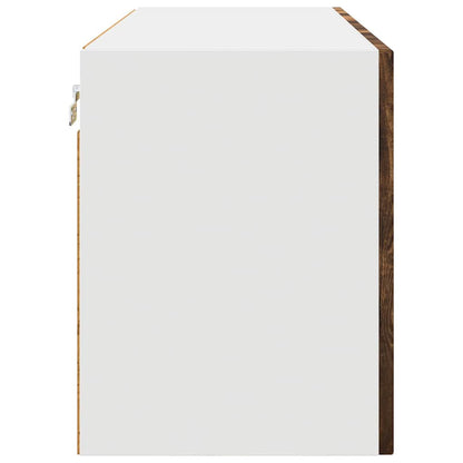 vidaXL Dishwasher Panel Kalmar Smoked Oak 80 x 31 x 40 cm