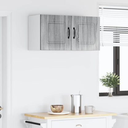 vidaXL Dishwasher Panel Kalmar Grey Sonoma 80 x 31 x 40 cm