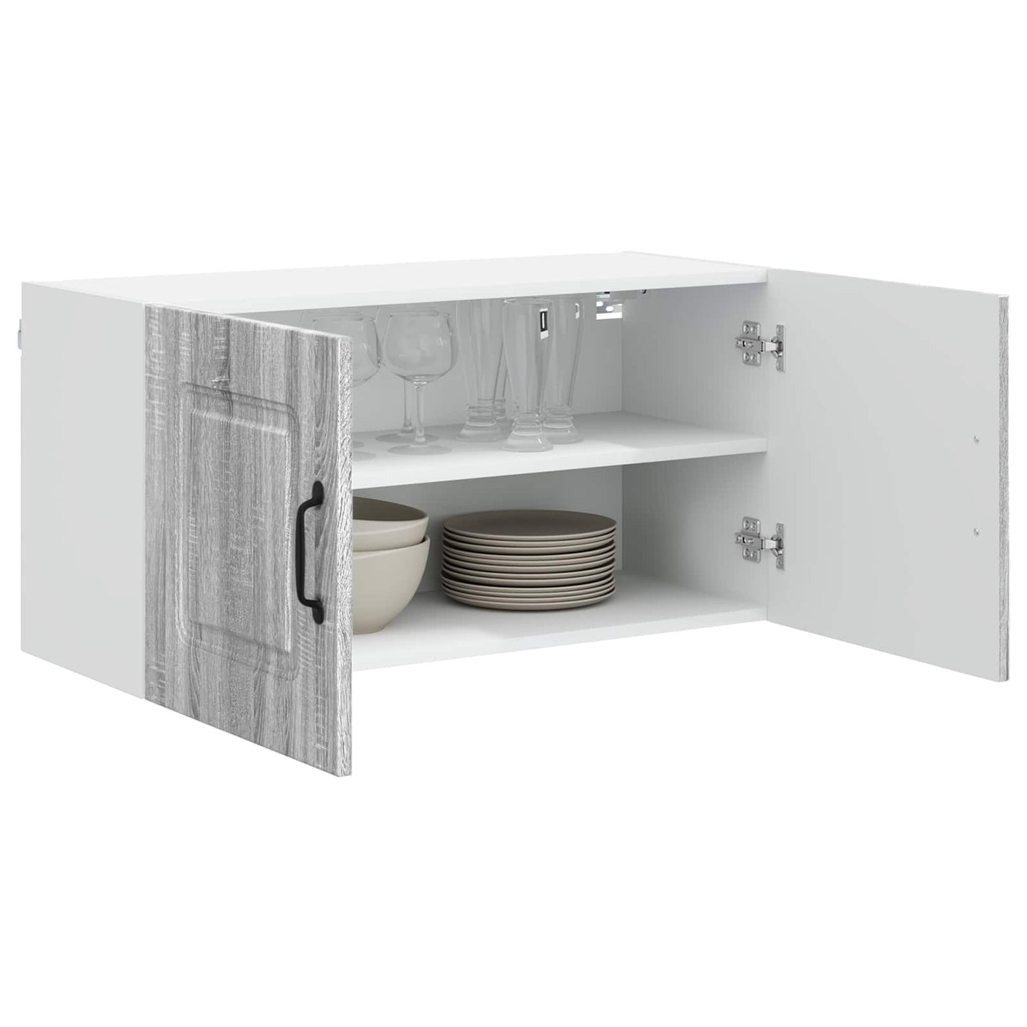 vidaXL Dishwasher Panel Kalmar Grey Sonoma 80 x 31 x 40 cm