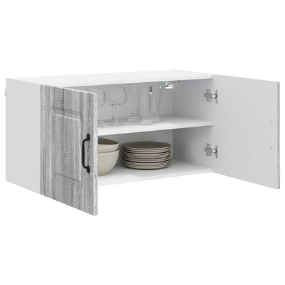 vidaXL Dishwasher Panel Kalmar Grey Sonoma 80 x 31 x 40 cm