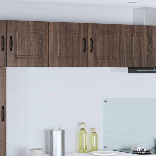 vidaXL Dishwasher Panel Kalmar Brown Oak 80 x 31 x 40 cm