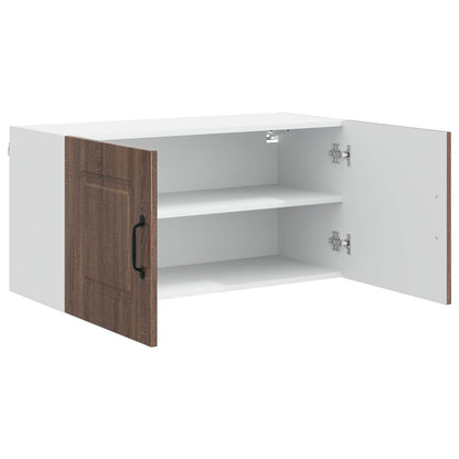 vidaXL Dishwasher Panel Kalmar Brown Oak 80 x 31 x 40 cm
