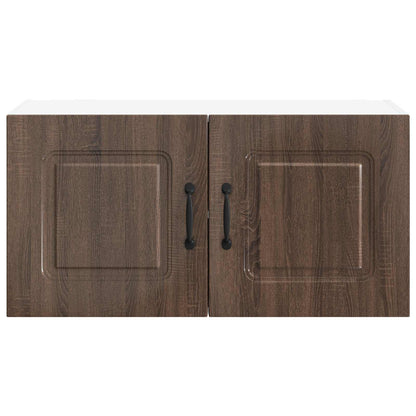 vidaXL Dishwasher Panel Kalmar Brown Oak 80 x 31 x 40 cm