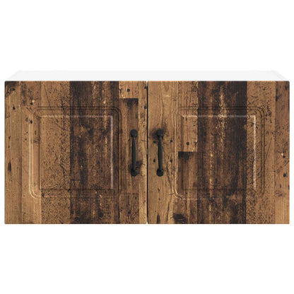 vidaXL Dishwasher Panel Kalmar Old Wood 80 x 31 x 40 cm