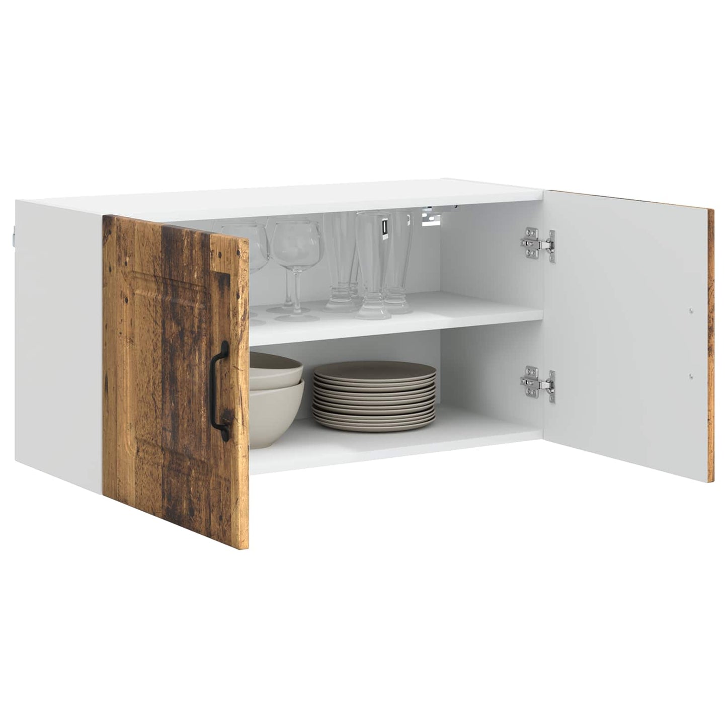 vidaXL Dishwasher Panel Kalmar Old Wood 80 x 31 x 40 cm