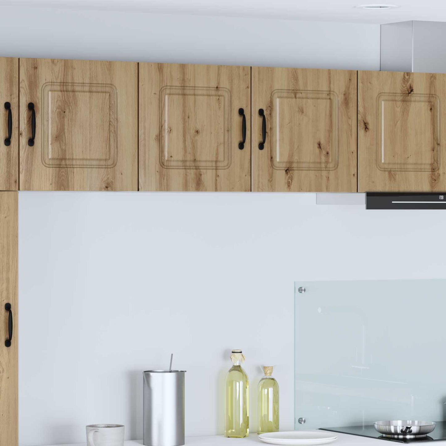 vidaXL Dishwasher Panel Kalmar Artisan Oak 80 x 31 x 40 cm