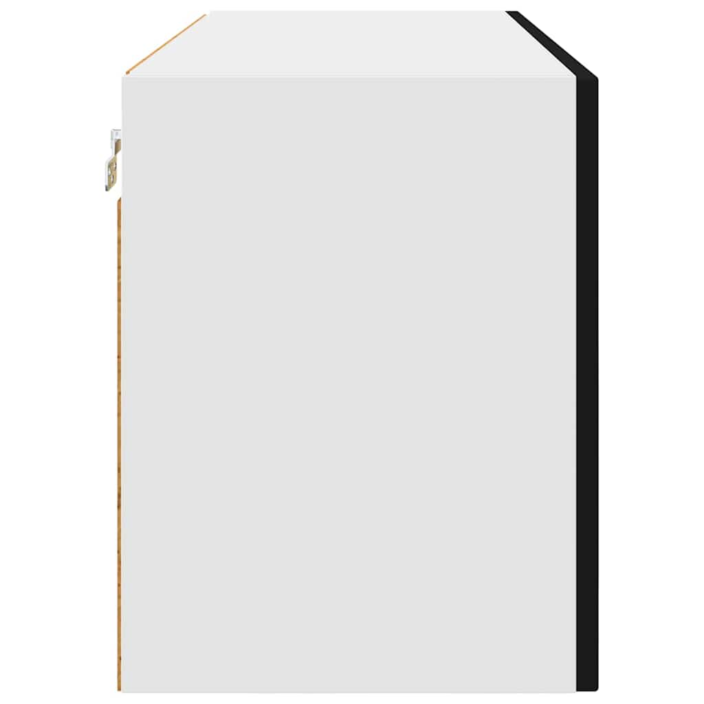 vidaXL Dishwasher Panel Kalmar Black 80 x 31 x 40 cm Engineered Wood