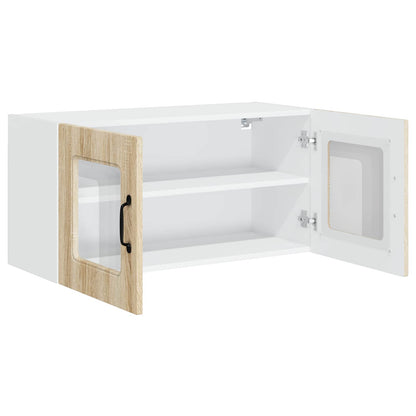vidaXL Dishwasher Panel Kalmar Sonoma Oak 80 x 31 x 40 cm