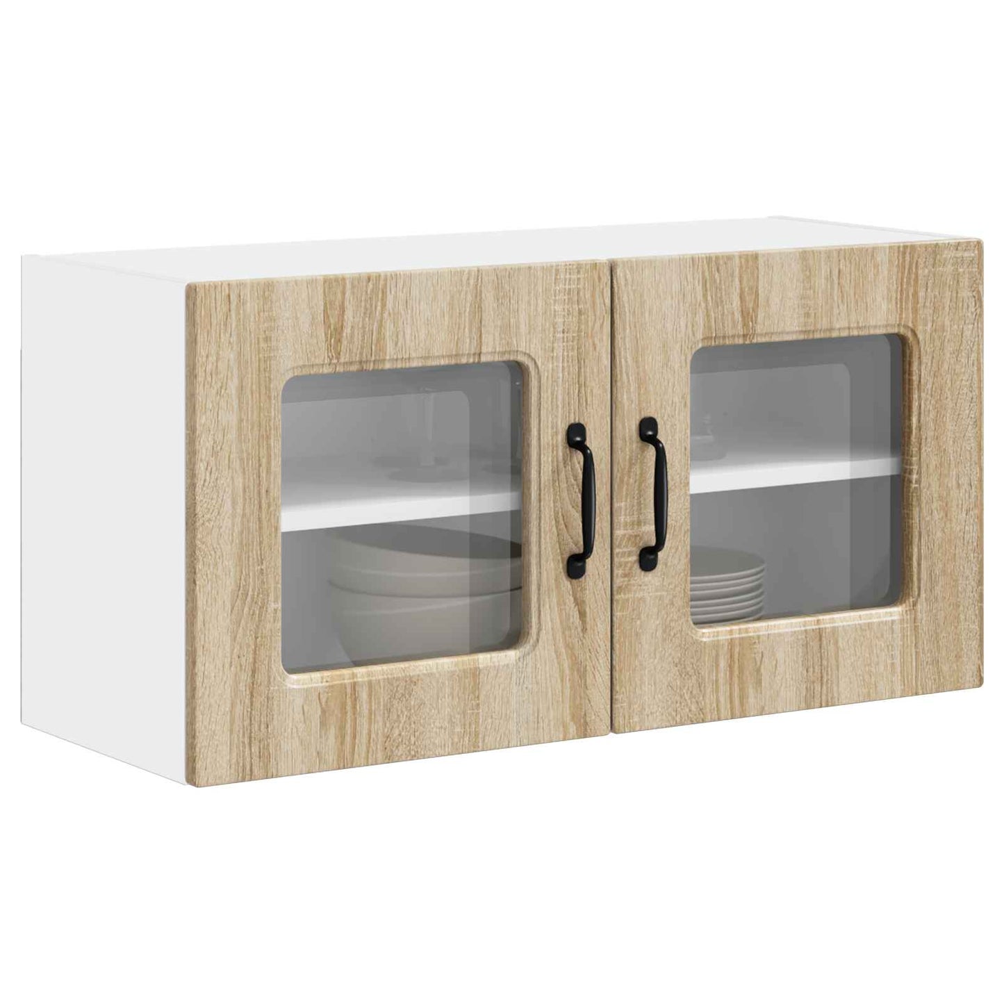 vidaXL Dishwasher Panel Kalmar Sonoma Oak 80 x 31 x 40 cm