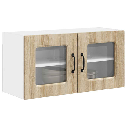 vidaXL Dishwasher Panel Kalmar Sonoma Oak 80 x 31 x 40 cm