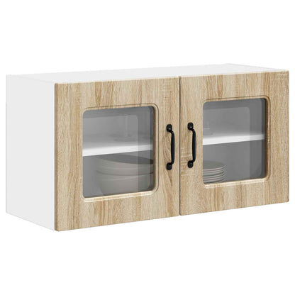 vidaXL Dishwasher Panel Kalmar Sonoma Oak 80 x 31 x 40 cm