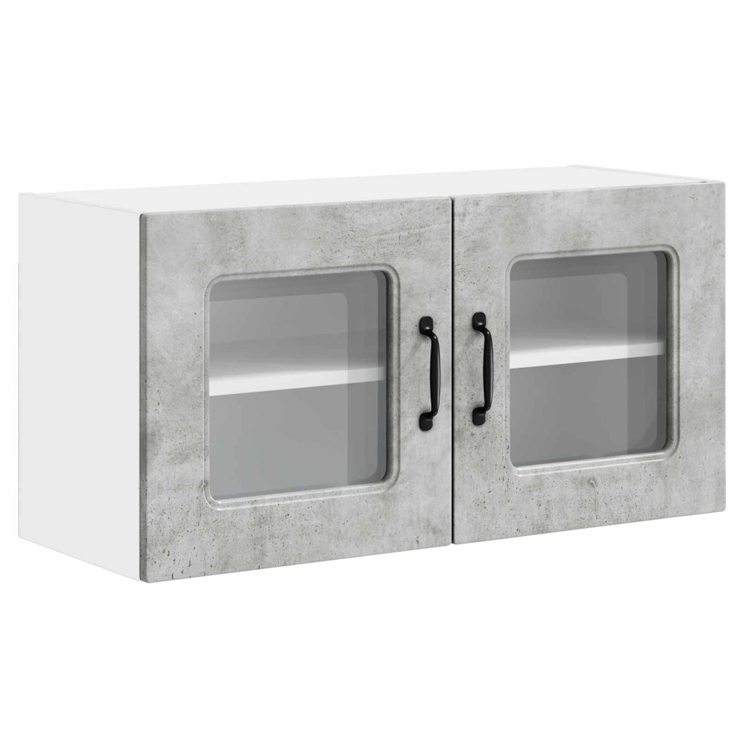 vidaXL Dishwasher Panel Kalmar Concrete Grey 80 x 31 x 40 cm