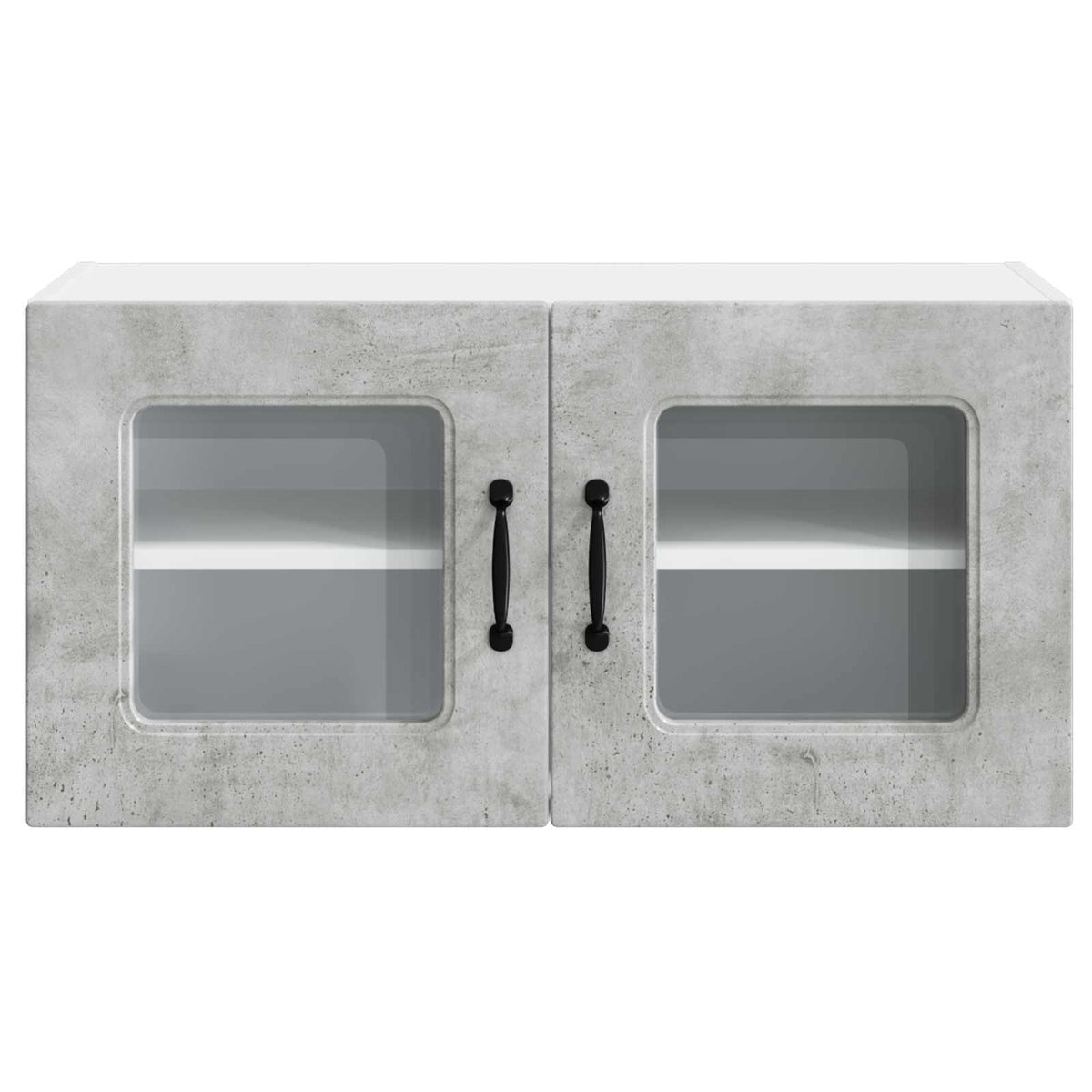 vidaXL Dishwasher Panel Kalmar Concrete Grey 80 x 31 x 40 cm